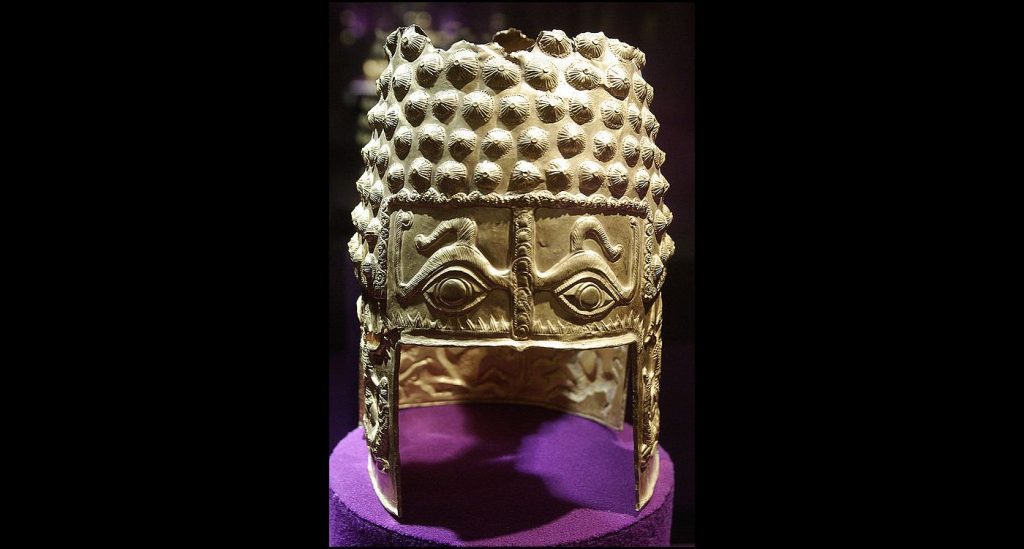 priceless-golden-helmet-from-2,500-years-ago-recovered-after-it-was-stolen-from-museum-in-january